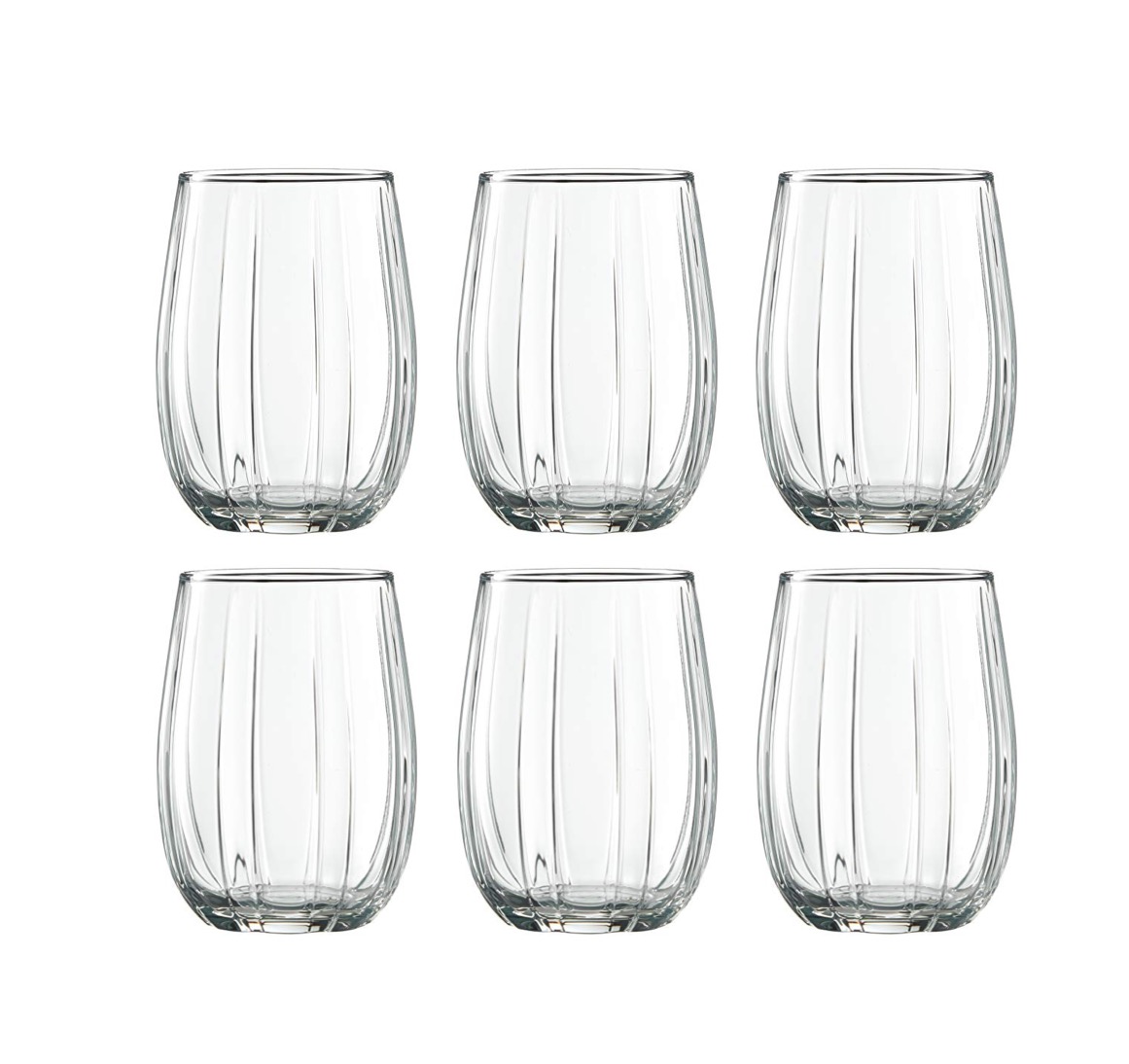 pasabahce-420405-b Pasabahce LINKA 420405 Wassergläser Kurz 380 ml 6er Set