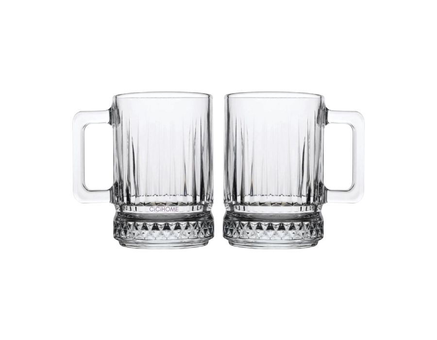 ELYSIA-Henkelbecher-55442-d Pasabahce ELYSIA 55442 Henkelbecher 310 ml 2er Set
