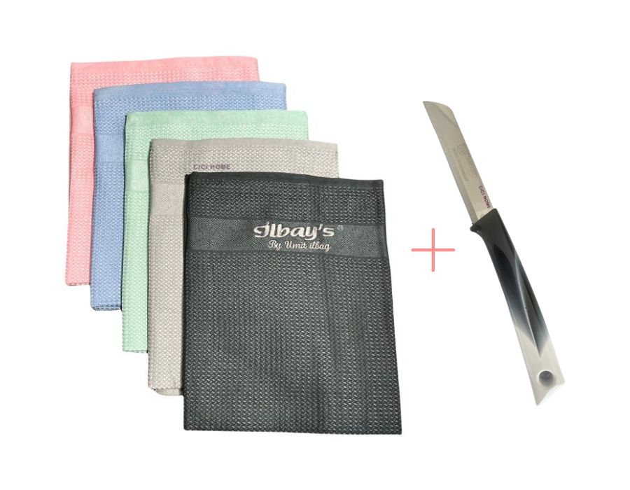CiCiHOME-Aktion-Ilbays-Tu-cher-Solingen CiCi HOME Ilbays Aktion 5 Tücher + 1 Solingen Messer Geschenkt