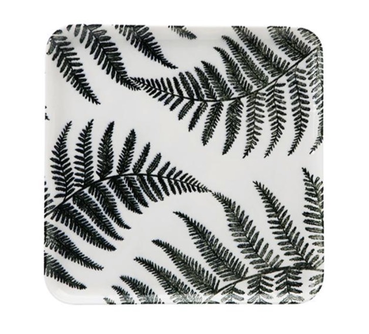 Porland-BOTANICAL-Servierplatte-NATUR-27x27-a Porland BOTANICAL Servierplatte NATUR 27x27 cm