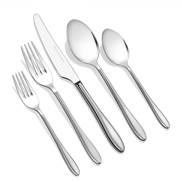 dj_neat Premium Besteckset NEAT Bernardo 12 Personen Set Edelstahl 84 tlg.