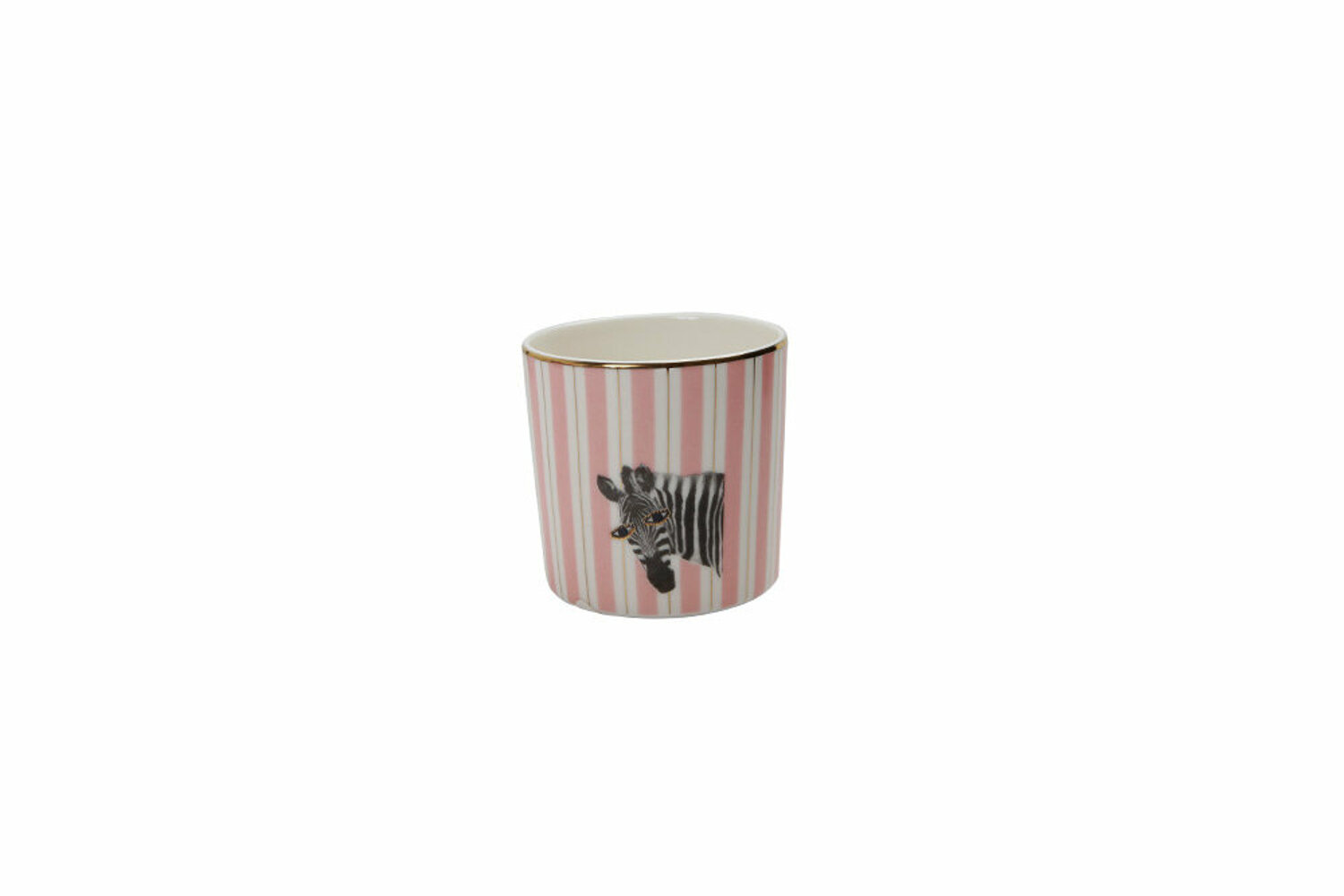 04ALM005254-a WILD LIFE Zebra Design Kaffeebecher 230 ml Porland