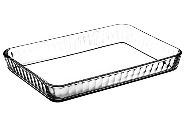 59204-tepsiler-600x400 BORCAM 59204 Rechteckig Glas Auflaufform Backform 40x27x5 cm