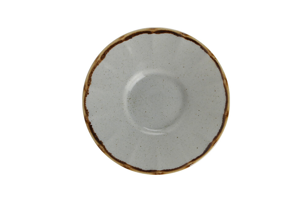 04ALM003031 SEASONS GREY Untersetzer für Teeglas 11 cm