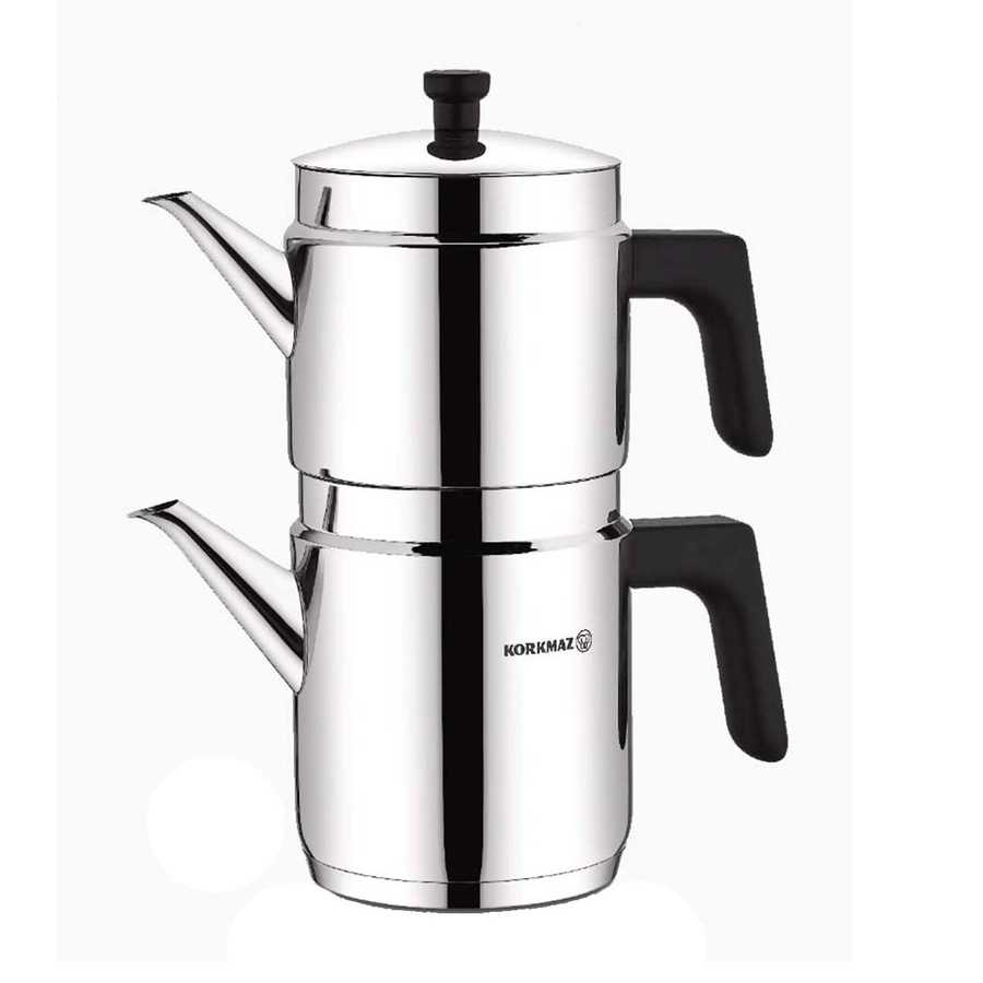 A270-korkmaz-proline-caydanlik-takimi-a270-caydanlik-7247-81-B Korkmaz Teekanne A270 PROLINE Induktion 1,8 L und 2,3 L