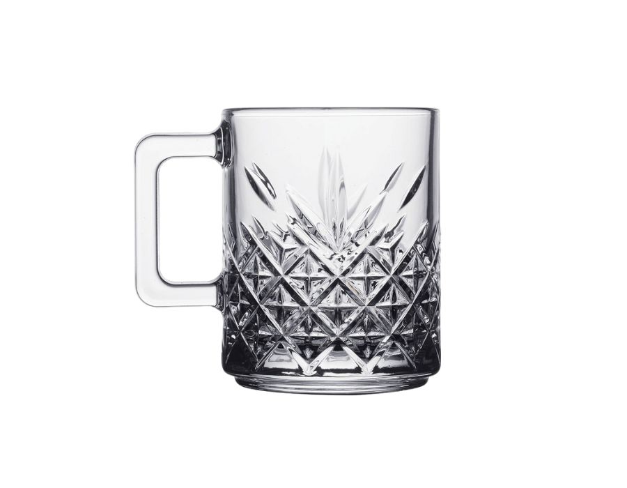 Timeless-55462-a Pasabahce TIMELESS 55462 Henkelbecher 250 ml 2er Set