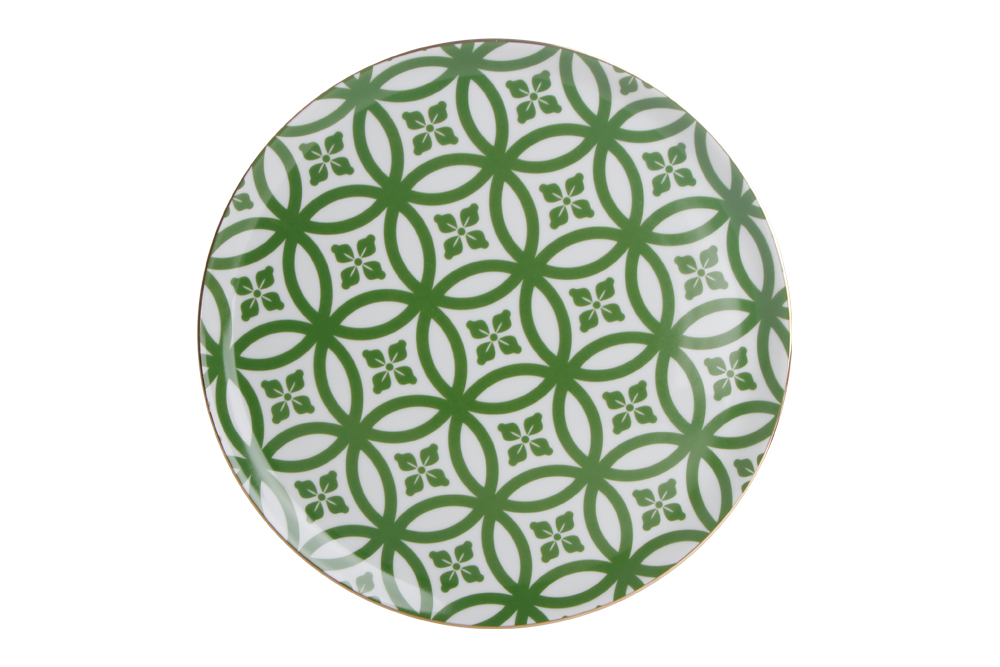 04A-P019264 Servierteller Grün MOROCCO 28cm von Porland