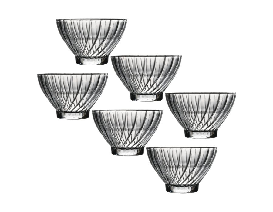 Pasabahce Bouquet 530226 Glas Schalen 290 ml 6er Set