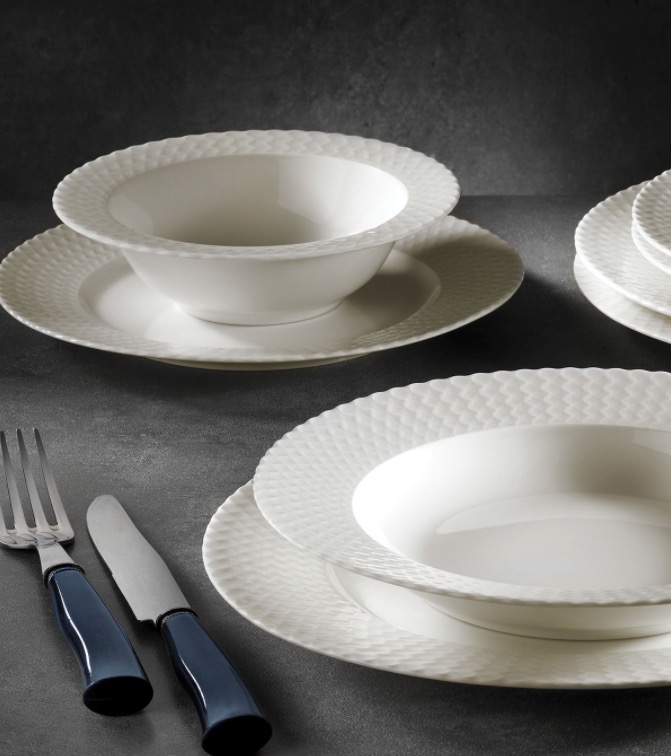 Bonamore-IRON-3 Kütahya Porselen Bonamore IRON Tafelservice 24-teilig 6 Personen Set