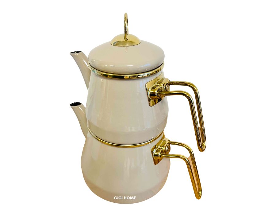 Robin-Erde-Teekanne-1 ROBIN Premium Emaille Teekanne ERDE 1 und 2 Liter