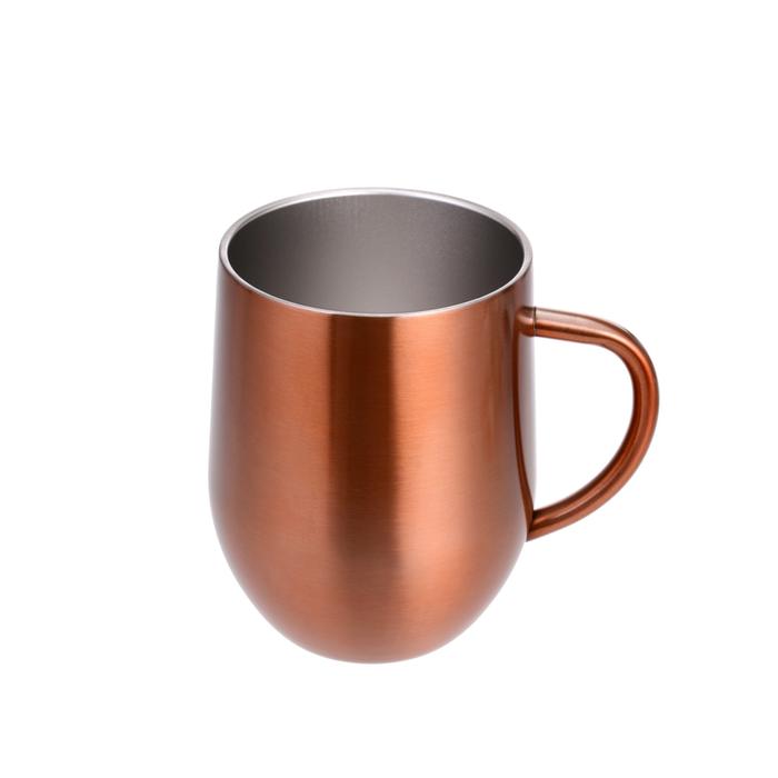 4021-350-BEG-C10 Isolierbecher 0,35 Liter, Kupferfarben, Serie Thermohome mit Griff