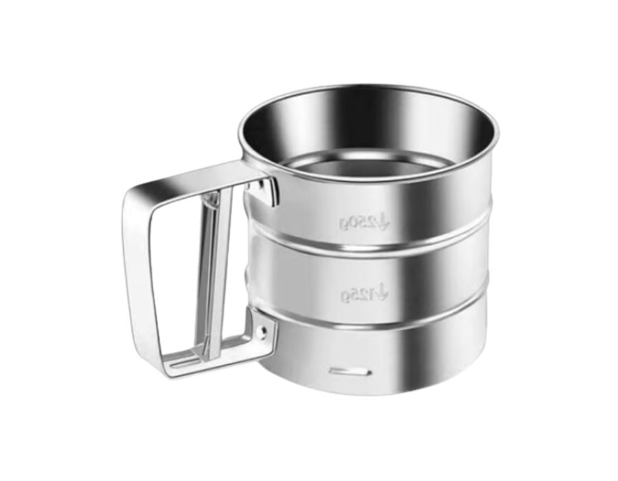 Metall-Mehlsieb-Puderzuckersieb-Sieb-3 Metall Mehlsieb Puderzuckersieb Sieb 12 cm
