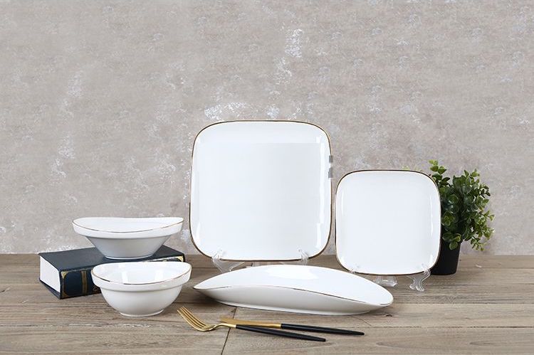 evry-geschirr-weiss-gold-2 Premium Tafelservice EVRY Weiß-Gold 25-teilig
