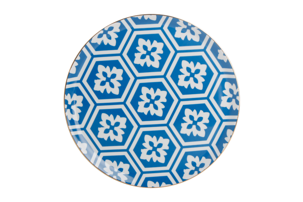 04A-P018763 Servierteller Hellblau MOROCCO 28cm von Porland