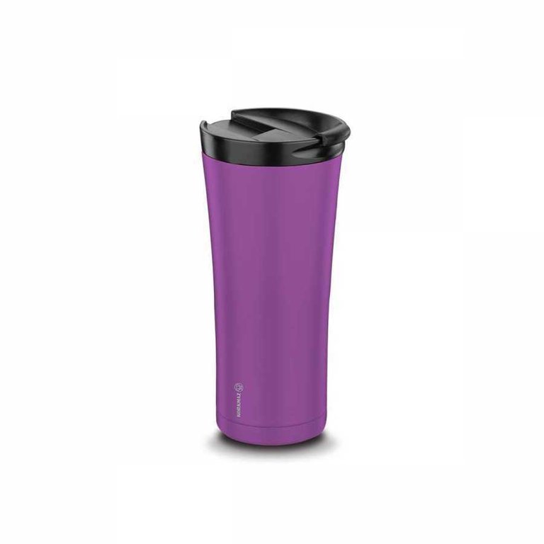 A638-03 To Go Thermosbecher Edelstahl Lila Matt 500 ml