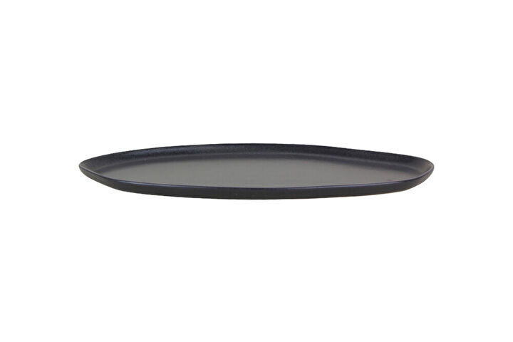637025123976845799 Porland PURE SEASONS Black Ovale Servierplatte 27 cm