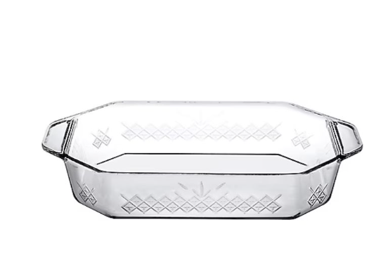 59974-d BORCAM PREMIUM 59974 Glas Auflaufform Backform