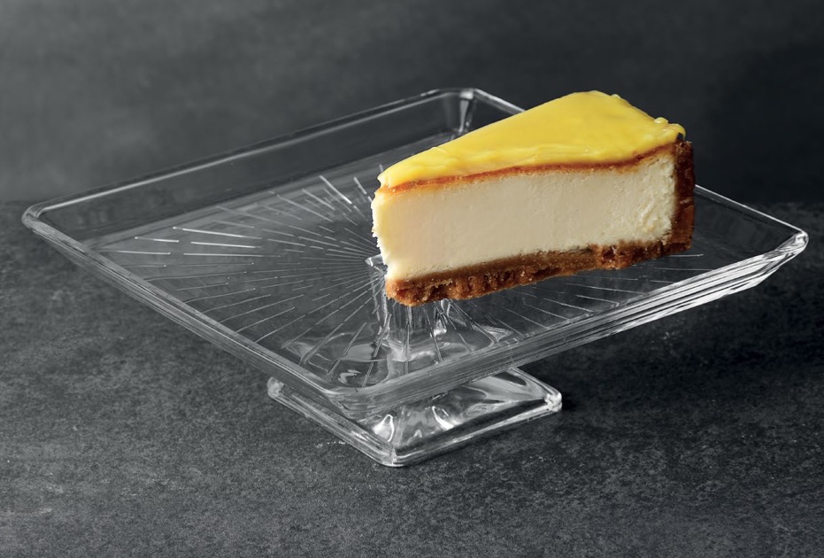 madlen Pasabahce MADLEN 96877 Servierplatte auf Fuß 24cm Glas