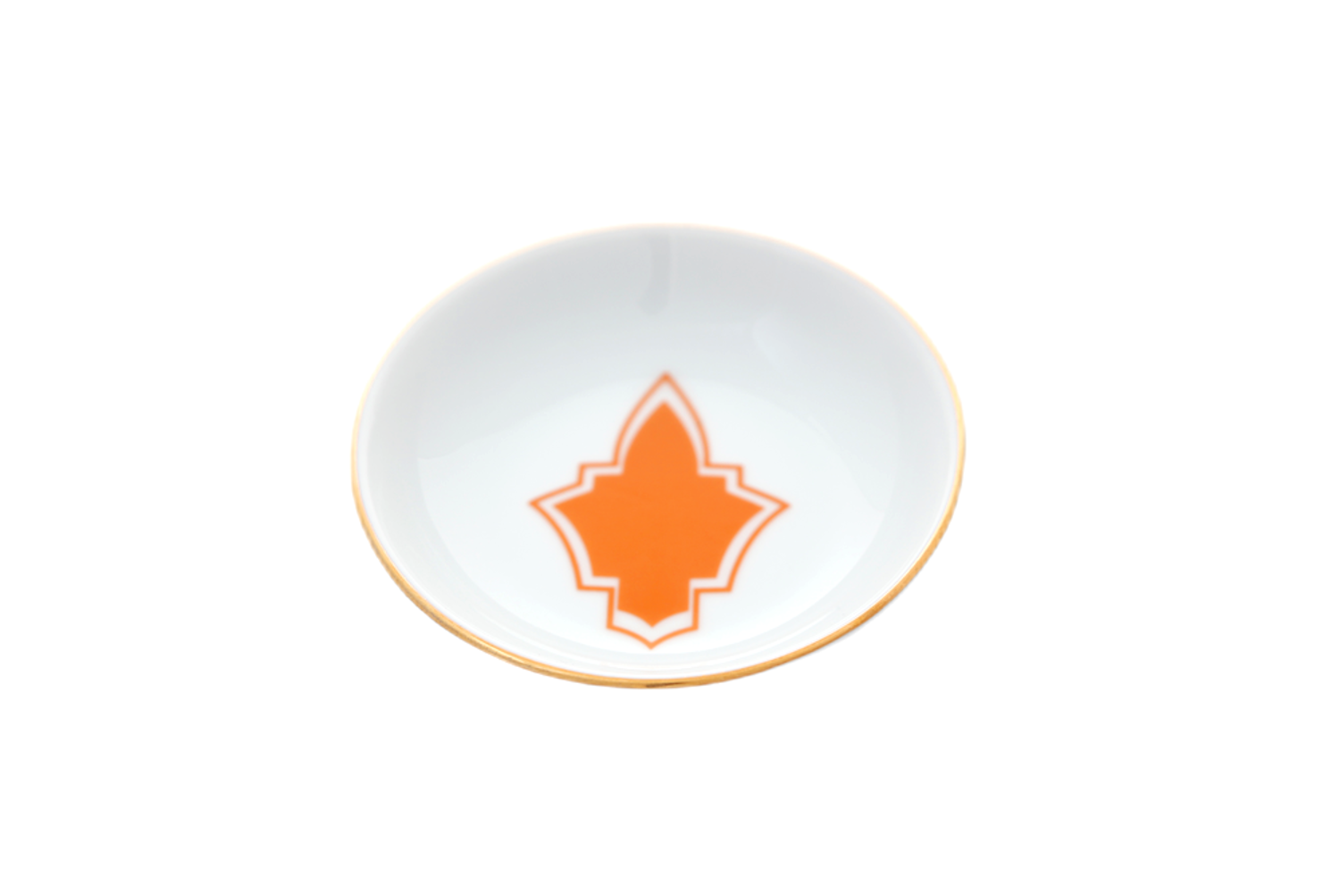 Mini-Schale MOROCCO Design3 Orange 10x2cm Porland
