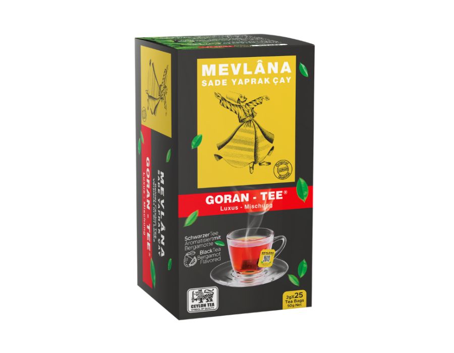 MEVLANA Schwarzer Tee Beuteltee (2g x 25 Beutel)