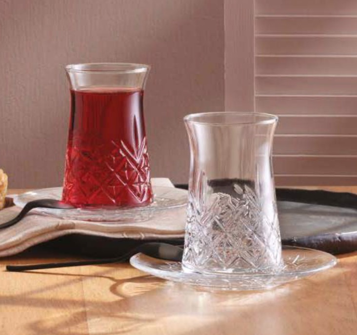 Timeless-96991-a Pasabahce TIMELESS 96991 Teeset 12-teilig 6 Personen Set