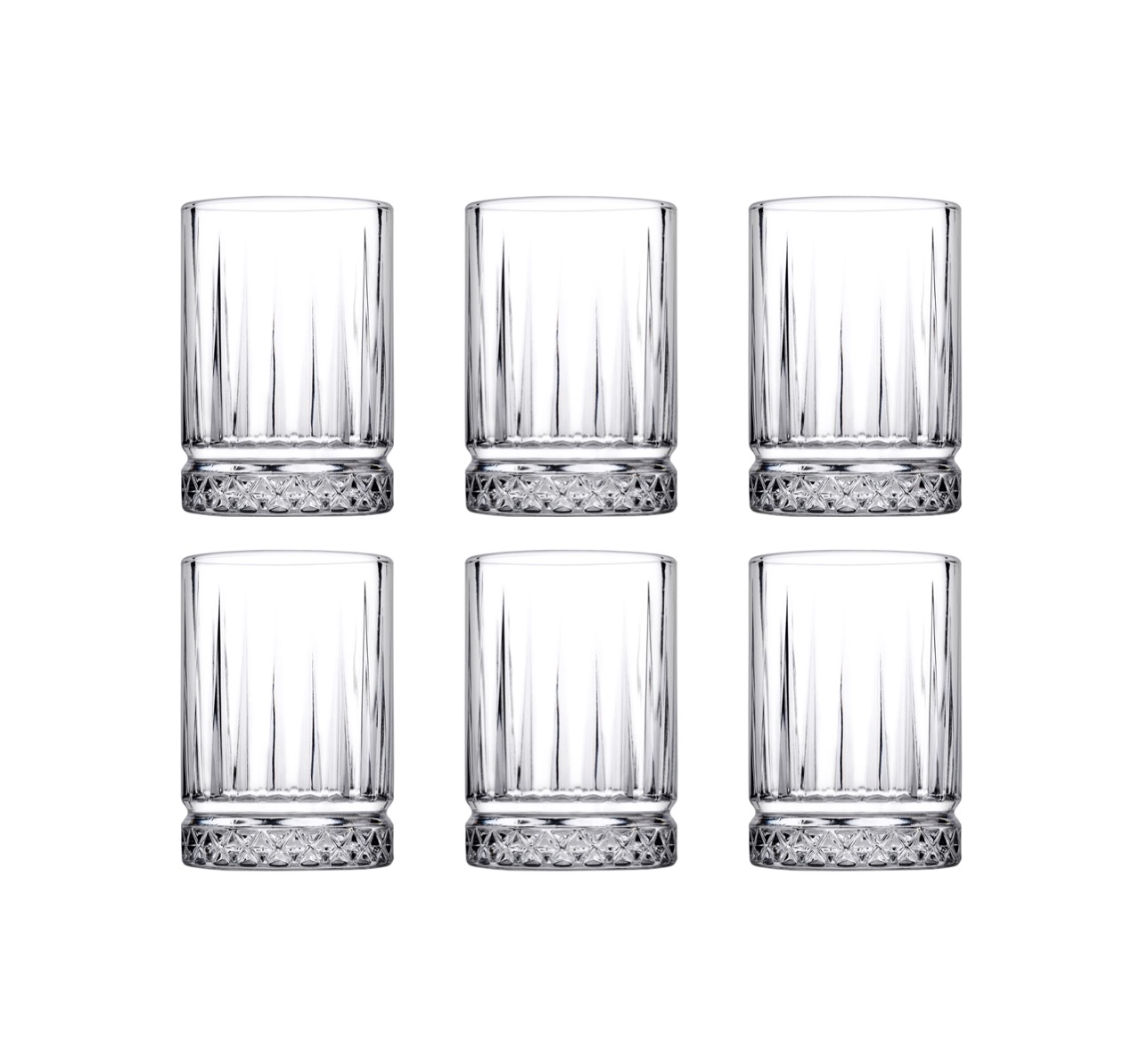 Elysia-520242-b Pasabahce ELYSIA 520242 Espressoglas Mini-Wassergläser 60 ml 6er Set