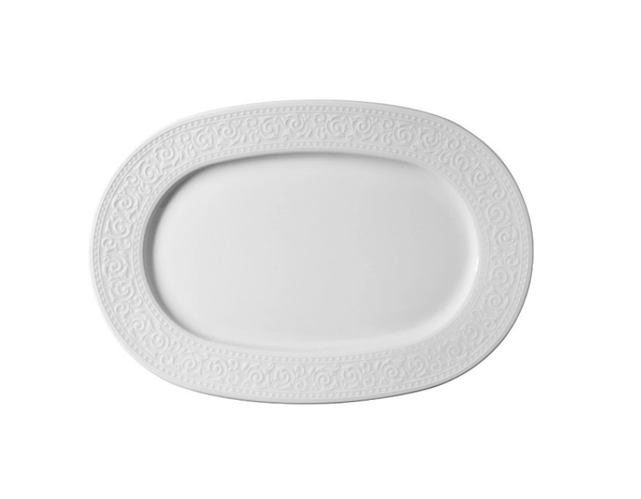 acelya-ovale-platte-gross-1 Kütahya Porselen Acelya ERSATZ Servierplatte Oval Groß 31x21cm