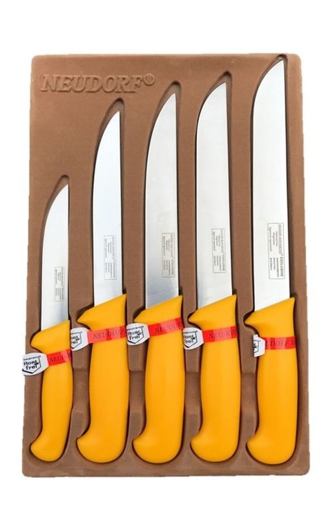 Fleischmesser_Neudorf_1 Fleischmesser Metzger-Messer Fleischmesser 5er Set Neudorf