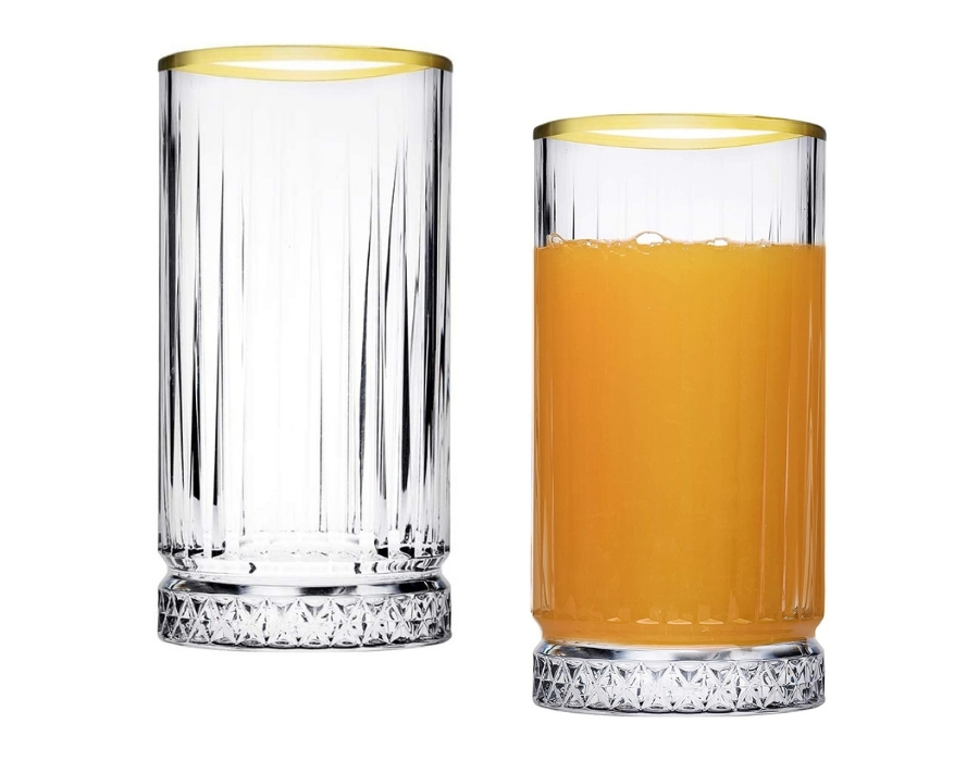 elysia-gold-520015-b Pasabahce ELYSIA GOLD 520015 Longdrinkglas 450 ml 4er Set