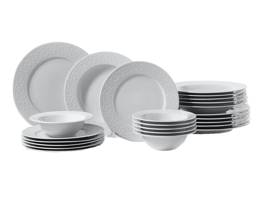 Acerlya-24-a Kütahya Porselen ACELYA Porzellan Geschirrset 24-tlg. 6 Personen Set