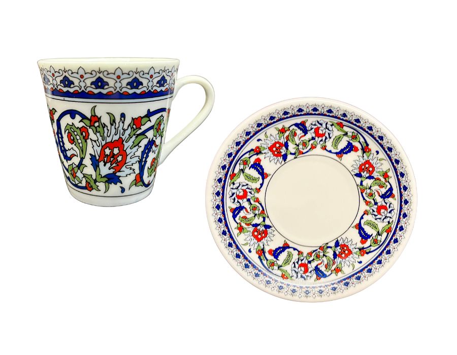 TOPKAPI-Tu-rkische-Mokkatassen-9 TOPKAPI Traditionelle Türkische Mokkatassen 6er Set