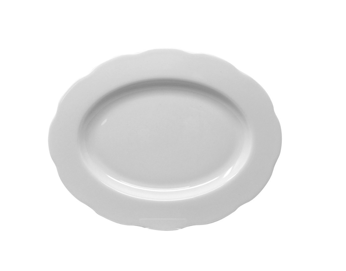Olympos-Oval-Platte-1 Kütahya Porselen Bonamore OLYMPOS Ovale Servierplatte 28cm
