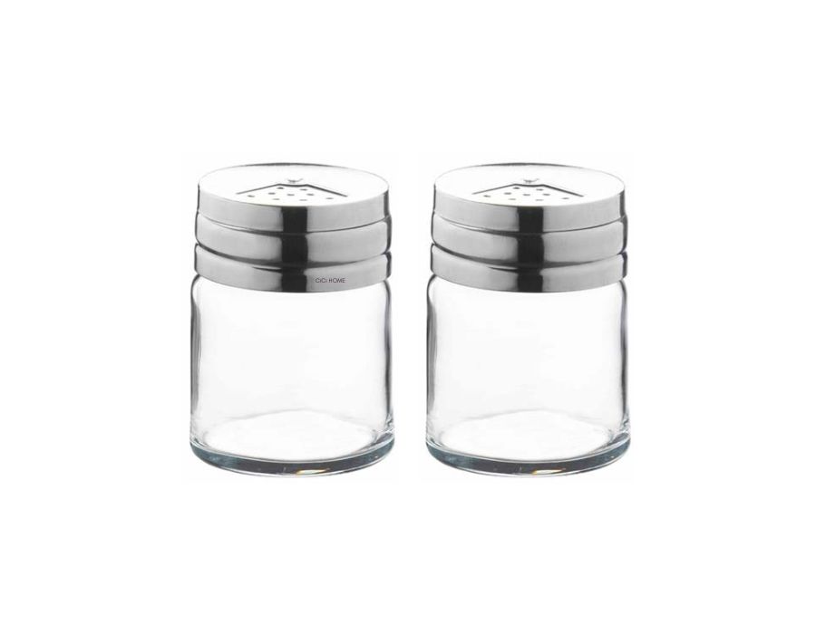 Basic-43880-a Pasabahce BASIC 43880 Gewürzstreuer Kurz 110 ml 2 Stück
