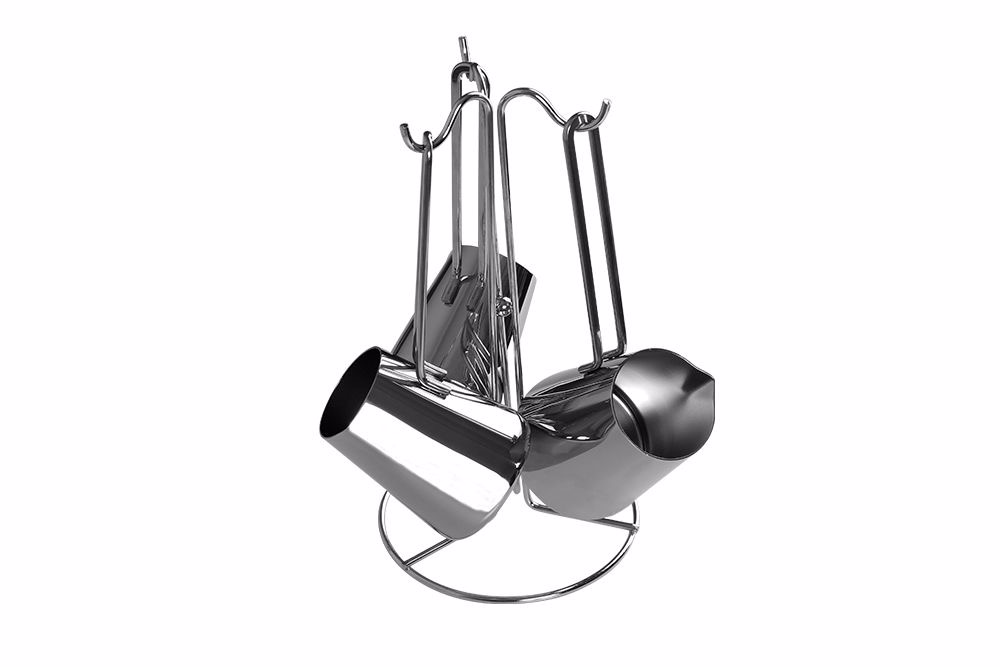 IMG_5536 Porland PIRAMIT Premium CEZVE Set mit Stand 4-teilig