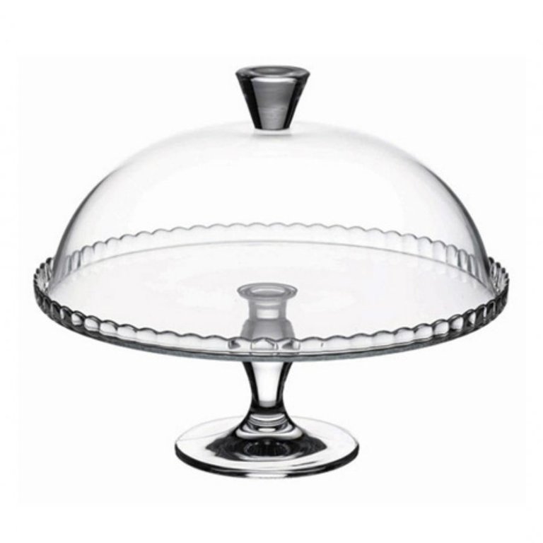pasabahce_95200 Pasabahce Patisserie 95200 Tortenplatte auf Fuß 32cm mit Deckel aus Glas