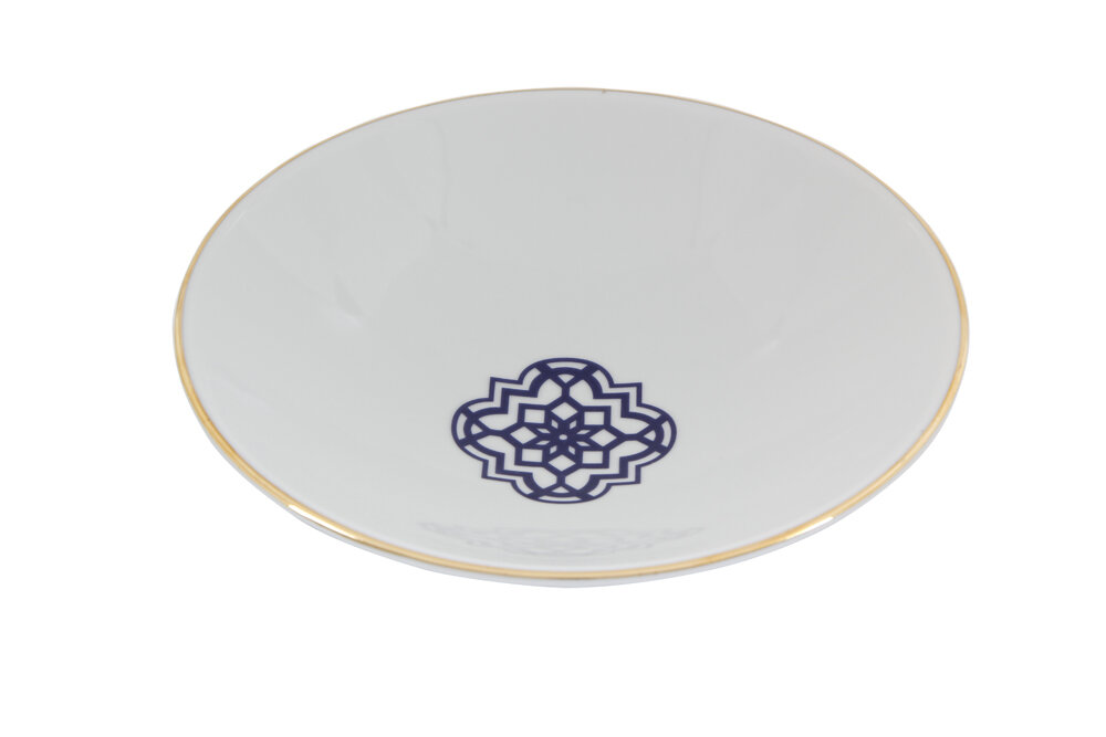 04A-P021334-b Suppenteller Tief Blau MOROCCO 20 cm von Porland