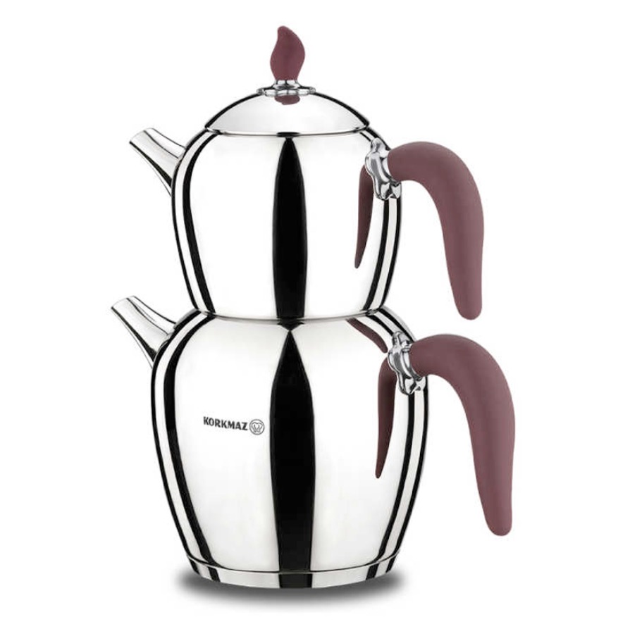 A215-01 Korkmaz SEHNAZ A215-01 Türkische Teekanne 1,1 L - 2,3 L Induktion