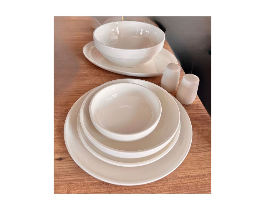 Mulex-Milan-sade-2 Mulex MILAN Premium Tafelservice Weiß 28-teilig 6-Personen Set