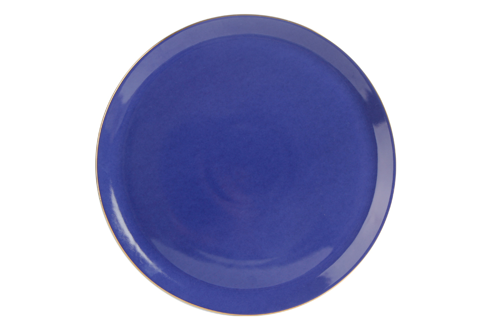 04A-P018851 Platzteller Pizzateller 32cm Blau MOROCCO von Porland