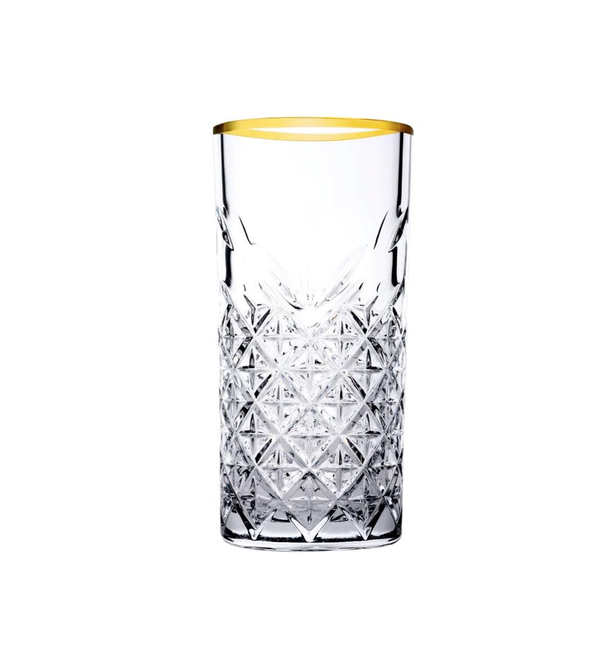 TIMELESS-GOLD-52800-a Pasabahce TIMELESS GOLD 52800 Longdrink Glas 450 ml 4er Set