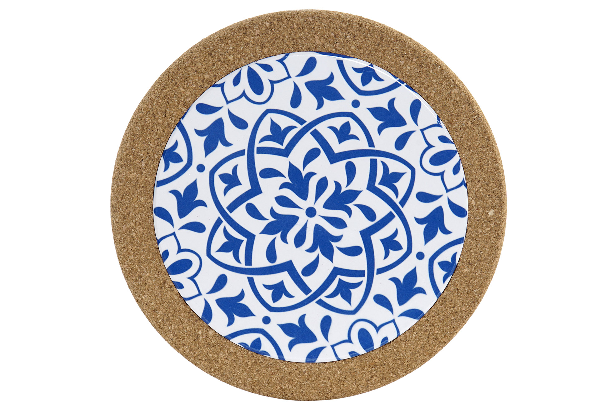 SM-172682_2 TILES BLUE Dekorativer Untersetzer 20x20x2 cm