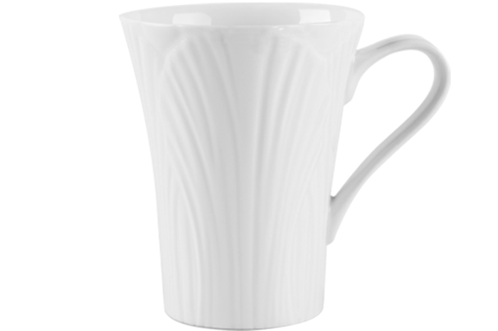 04A-P012563 Becher YAPRAK 325ml mit Blattdekor von Porland