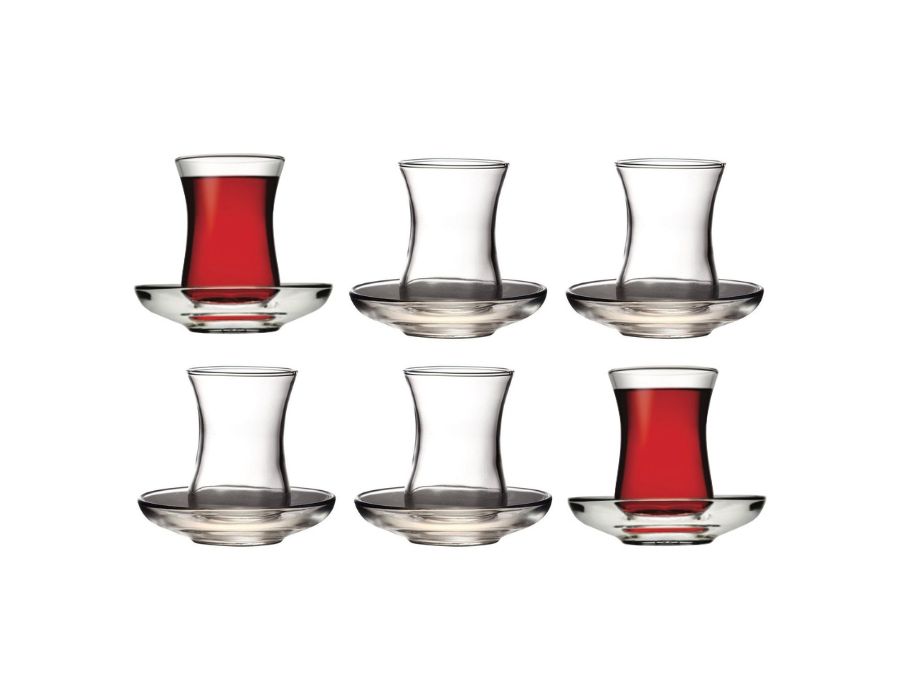U-SKU-DAR-97177-a2 Pasabahce ÜSKÜDAR Türkische Teegläser Set 12-teilig
