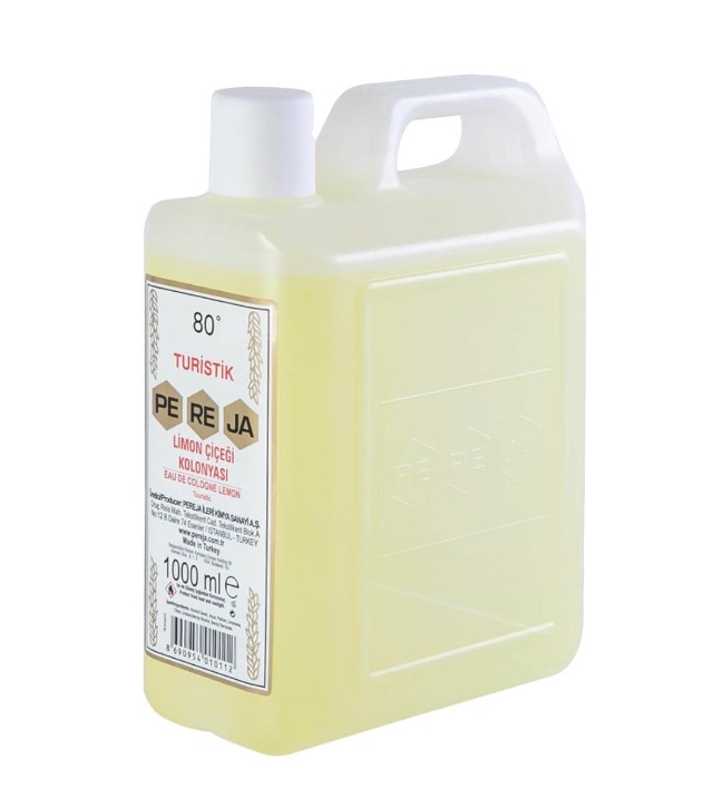 PEREJA-Kolonya-1-Liter-Kanister-80-Prozent PEREJA Zitronen Duftwasser "Kolonya" 1 Liter Kanister 80-Prozent