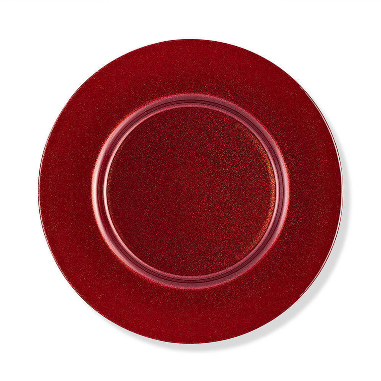 ARD-25 Bernardo Platzteller Dekorationsteller 6'er Set 32cm Glitzernd