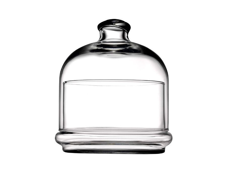 Pasabahce BASIC 96814 Glasschale mit Deckel 14x12 cm