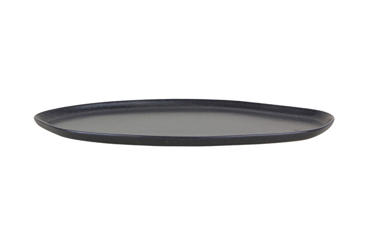 636948308794269085 Porland PURE SEASONS Black Ovale Servierplatte 32 cm