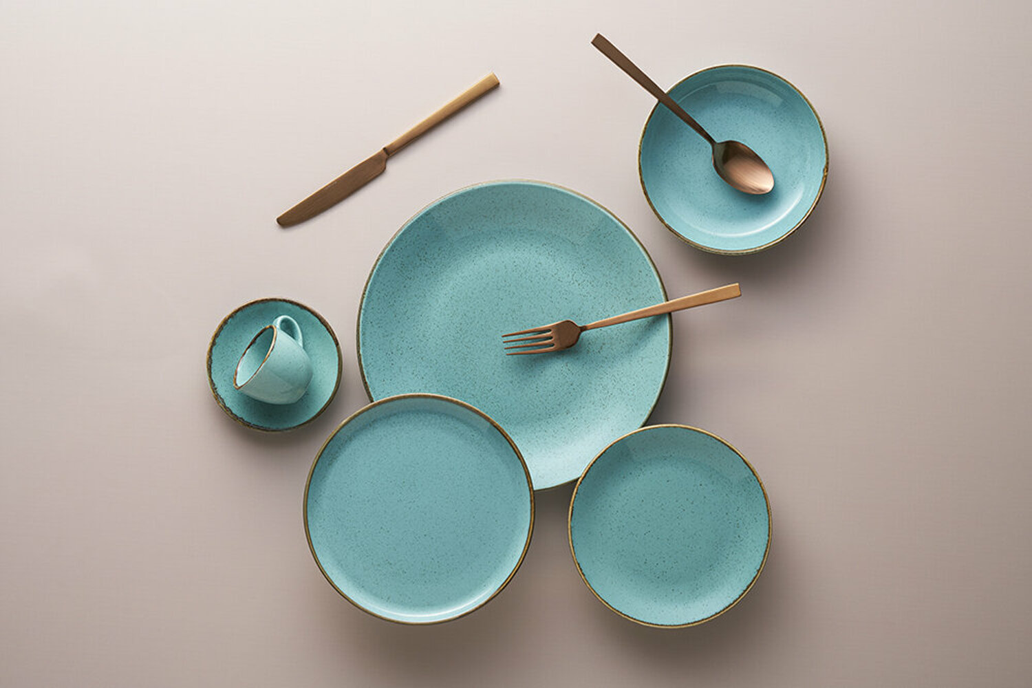 04ALM006173-a Seasons TÜRKIS Tafelservice 30-teilig