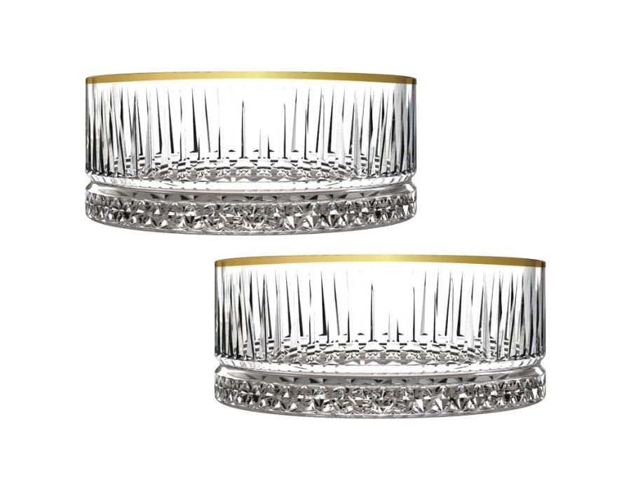 elysia-530042-gold-2 Pasabahce ELYSIA GOLD 530042 Große Schale 515 ml 2er Set