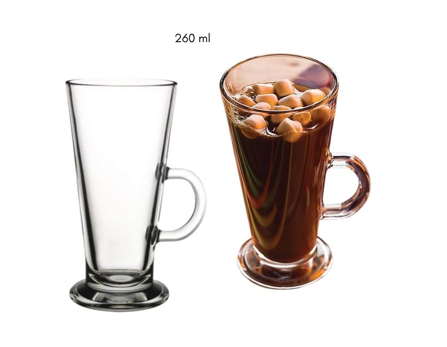 colombian-glas-2 Pasabahce COLOMBIAN 55861 Cafe Latte Glas 260 ml 2er Set